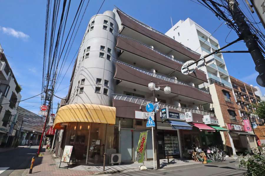 ニューハイムの外観（南西側から）