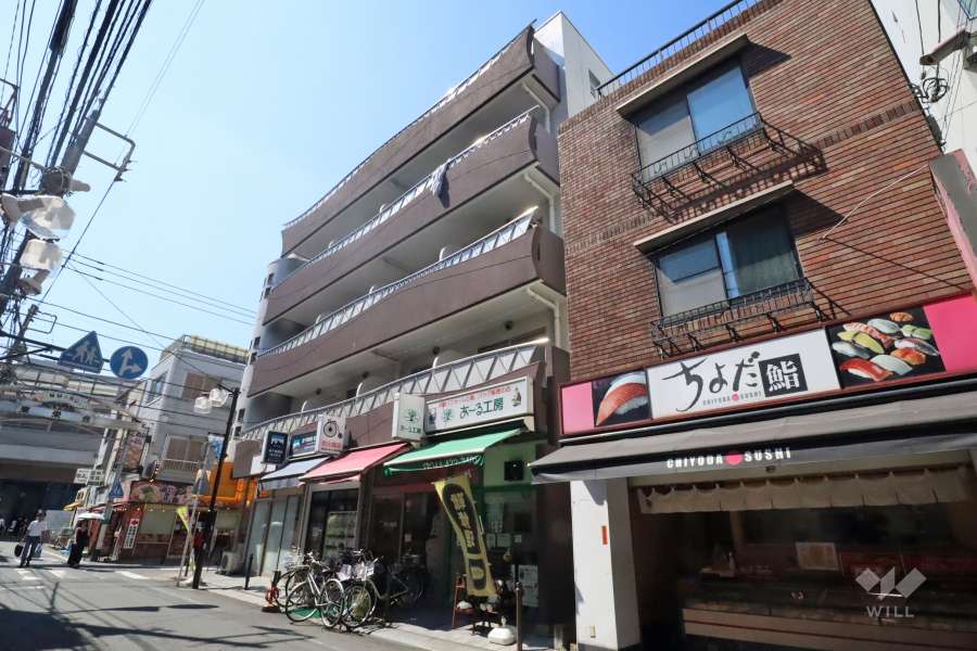 ニューハイムの外観（南東側から）