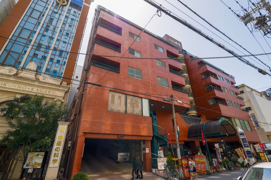 ハイム船場の外観（北東側から）