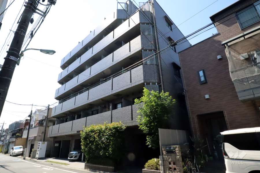 ルーブル蒲田南七番館の外観（南東側から）