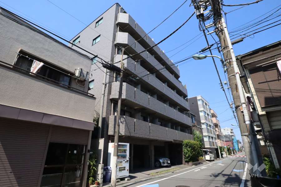 ルーブル蒲田南七番館の外観（南西側から）