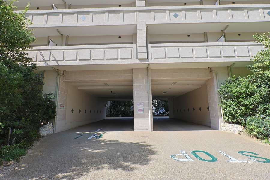 駐車場の出入り口