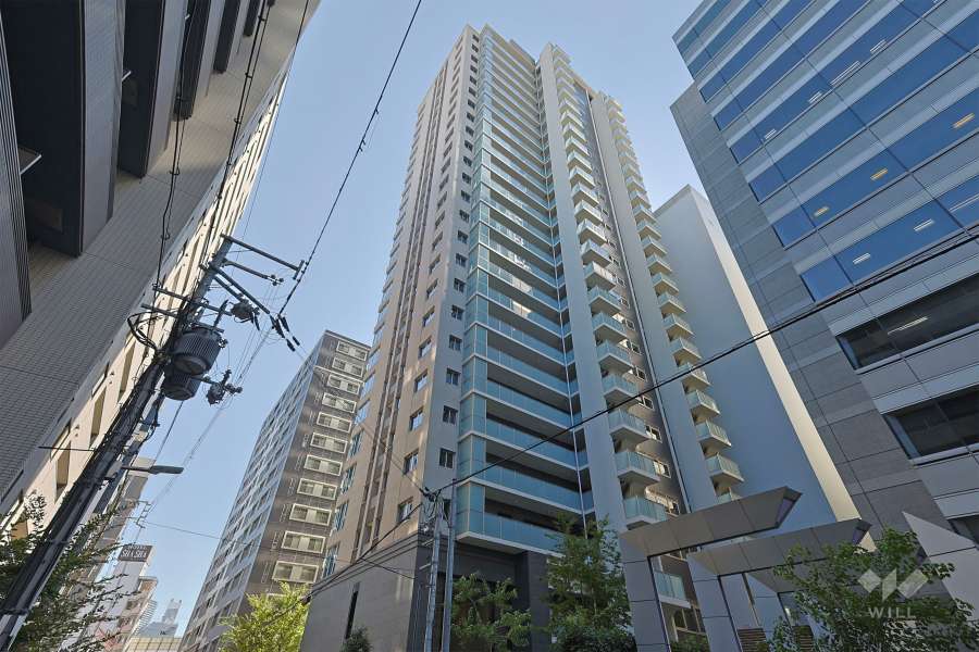 ローレルタワー梅田ウエストの外観（北東側から）