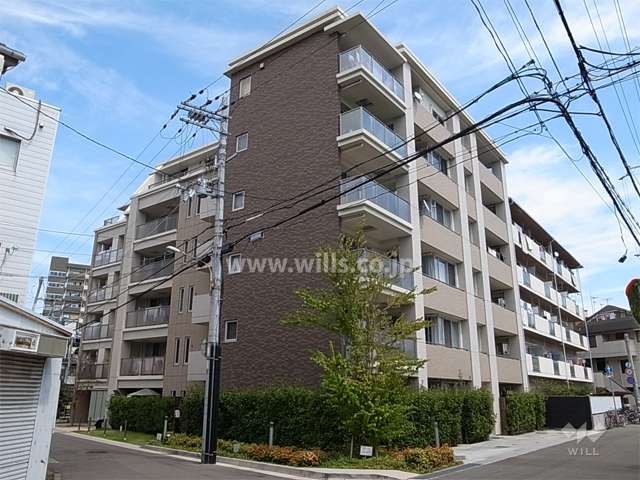 エーベル常光寺の外観（南西側から）