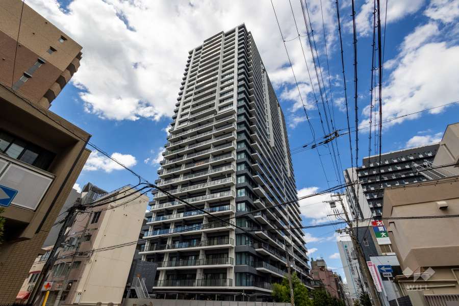 シティタワー東梅田パークフロントの外観（南東側から）