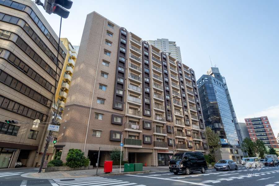 イトーピア中之島パークサイドの外観（南東側から）