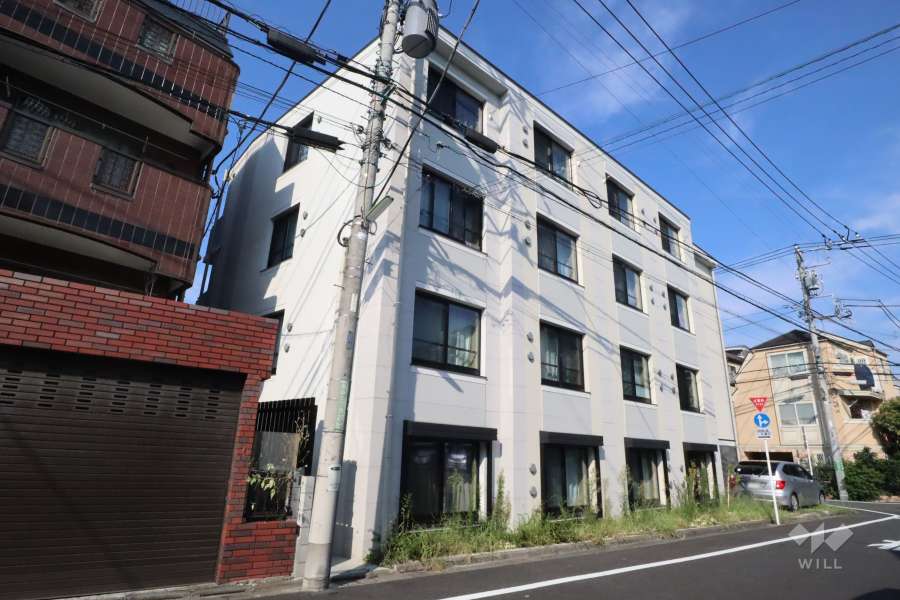 ラフィスタ二子玉川の外観（南西側から）