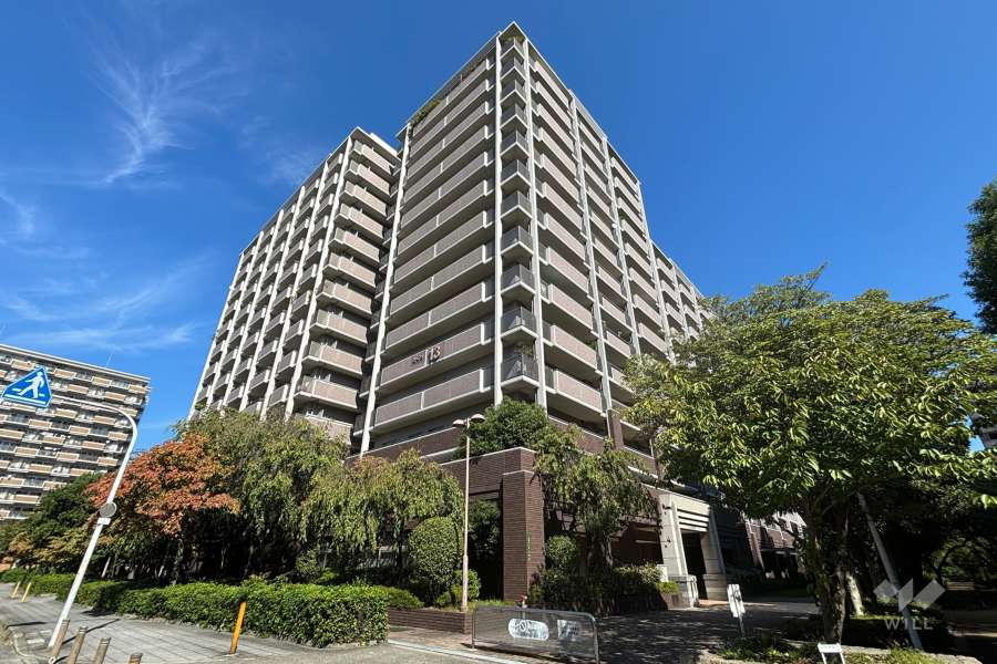 淀川リバーサイドタウンさくら13番館の外観（南西側から）