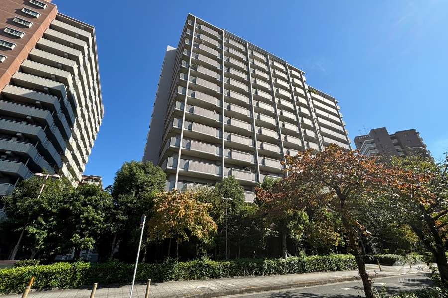 淀川リバーサイドタウンさくら13番館の外観（北西側から