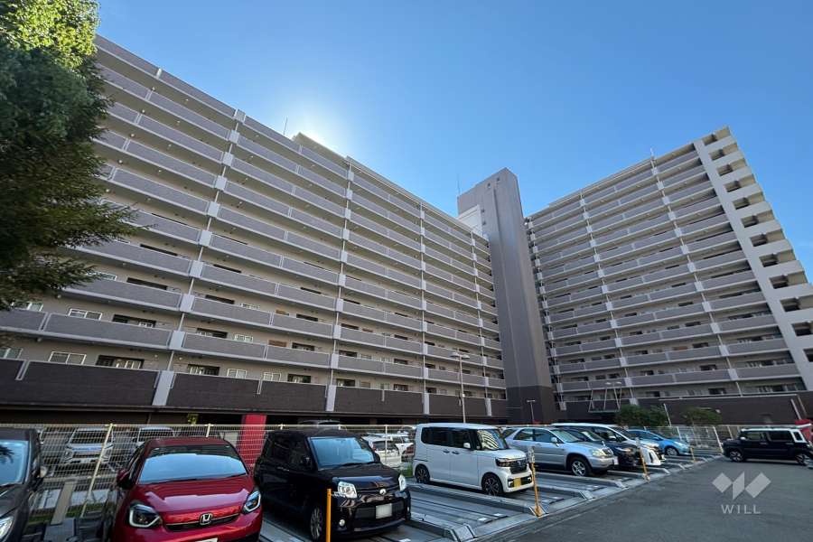 淀川リバーサイドタウンさくら13番館の外観（北東側から）