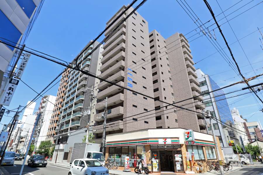 リーガル南久宝寺2の外観（南東側から）