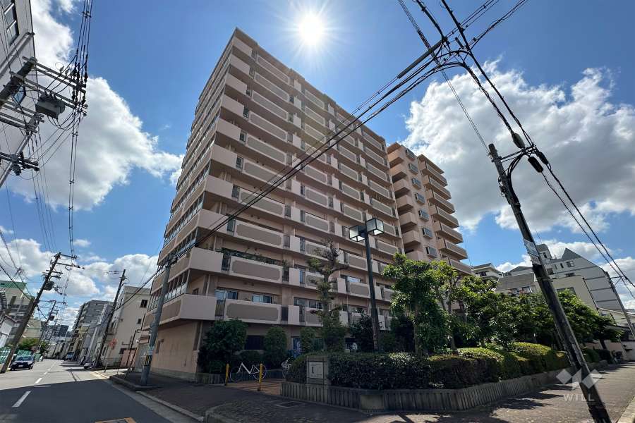 ノバカネイチ阿波座2番館の外観（北西側から）