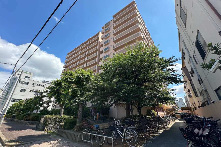 ノバカネイチ阿波座2番館の外観（南西側から）