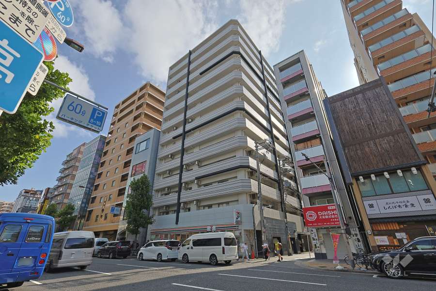 クリスタルエグゼ日本橋の外観（南西側から）