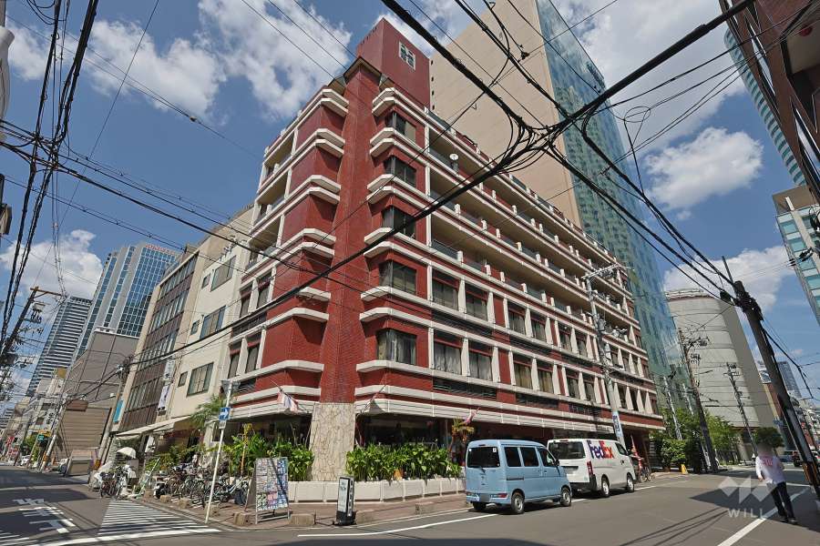 ユニ船場の外観（南西側から）