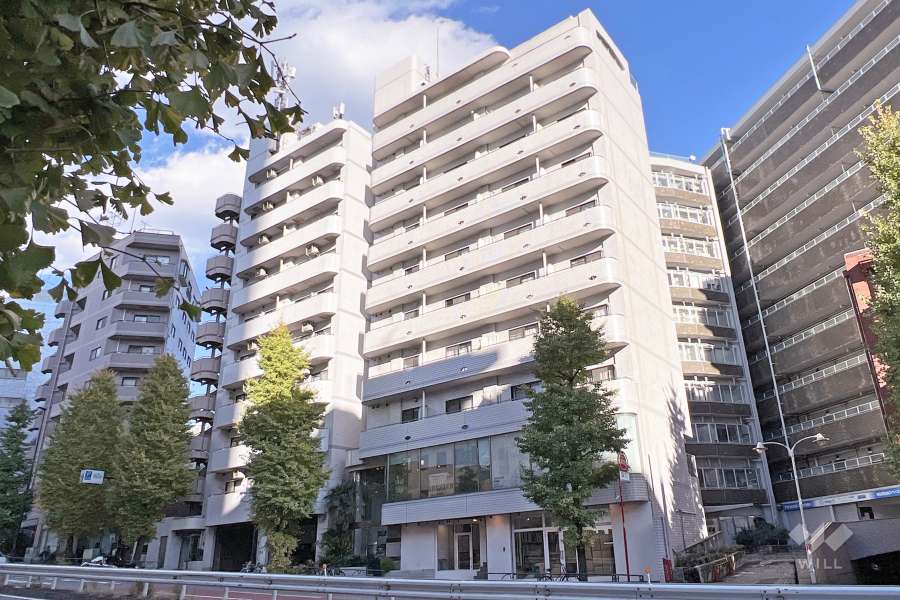 エグゼクティブ代官山の外観（南西側から）