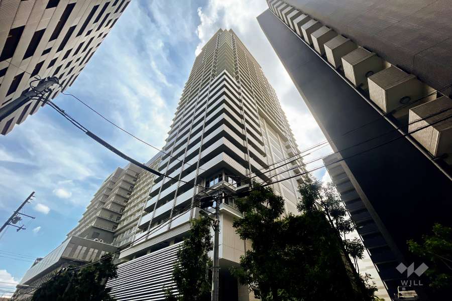 パークタワー梅田の外観(北西側から)