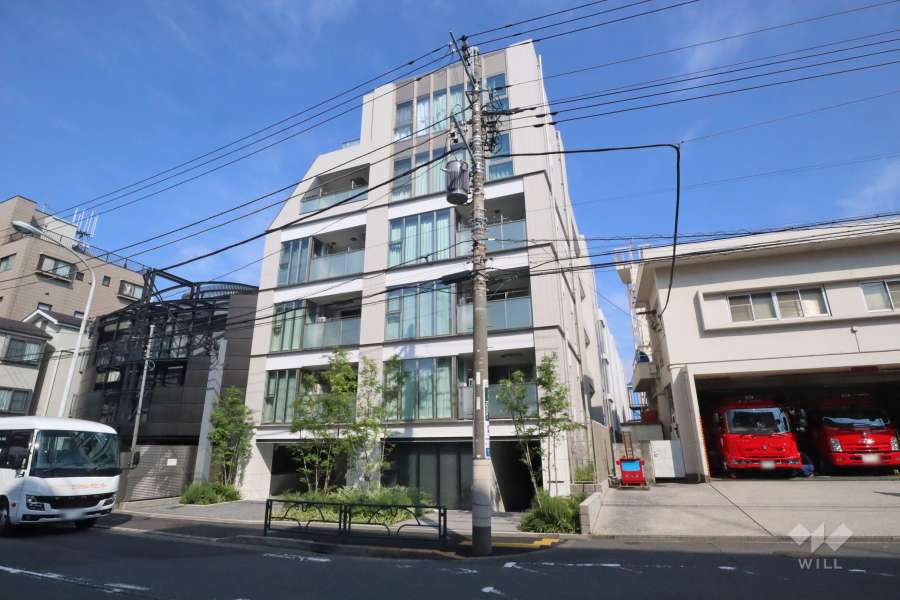 ピアース用賀の外観(西側から)