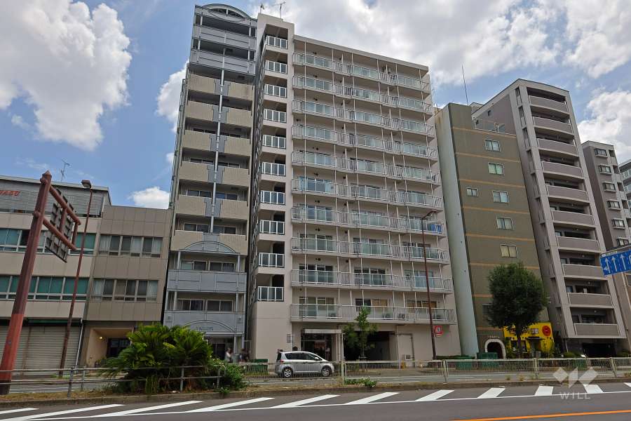 シティコープ谷町の外観（北西側から）