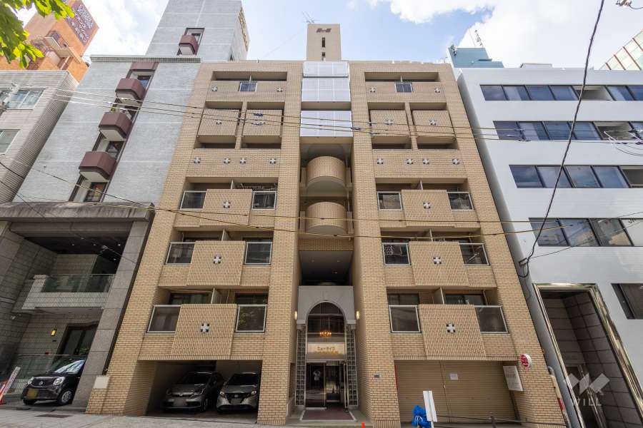 ニューライフ大手前参番館の外観（北側から）