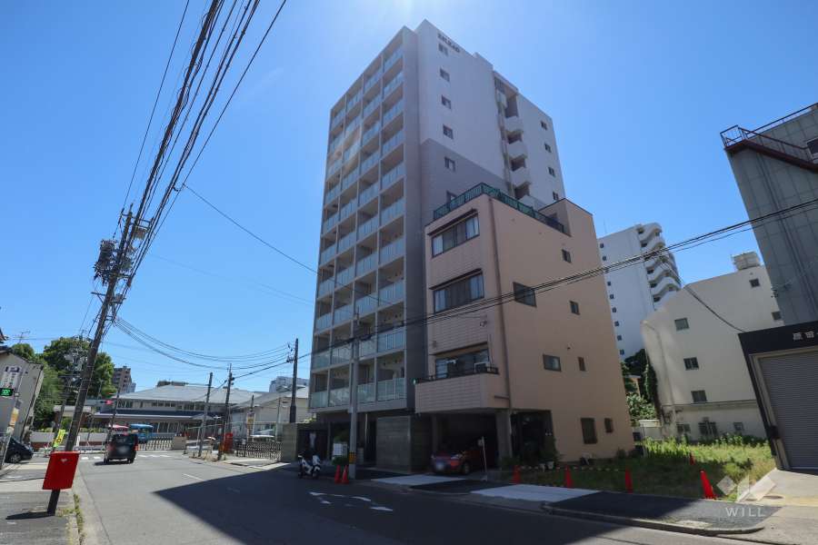 エスリード名古屋東別院の外観（北東側から）