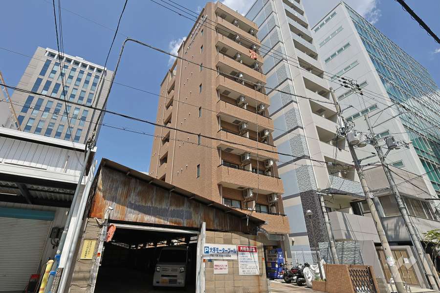 CityLifeエイペックス大手通の外観（南西側から）