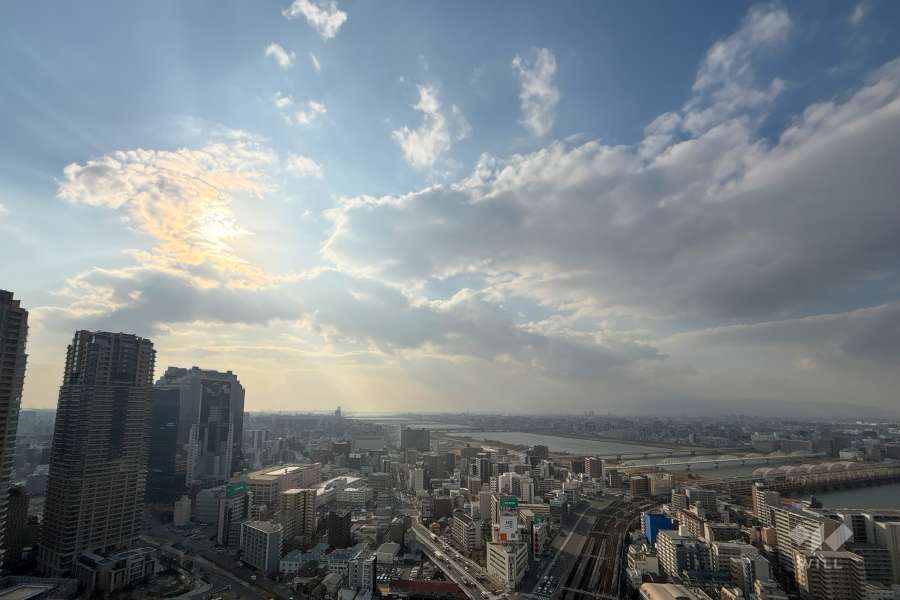 スカイテラスからの眺望（西側）