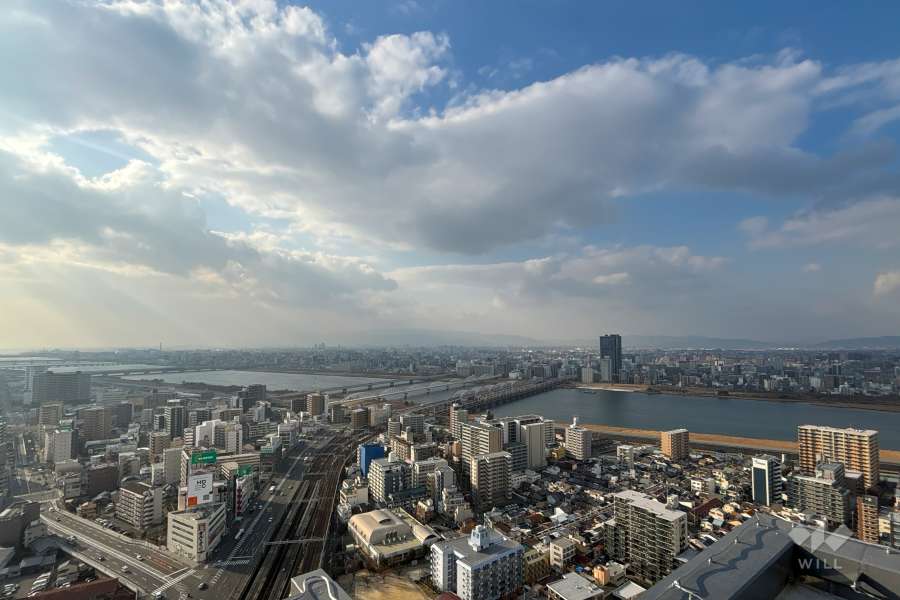 スカイテラスからの眺望（北側）