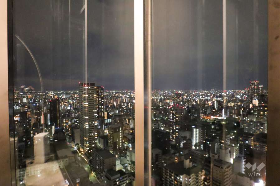 ビューラウンジからの眺望（西方向）