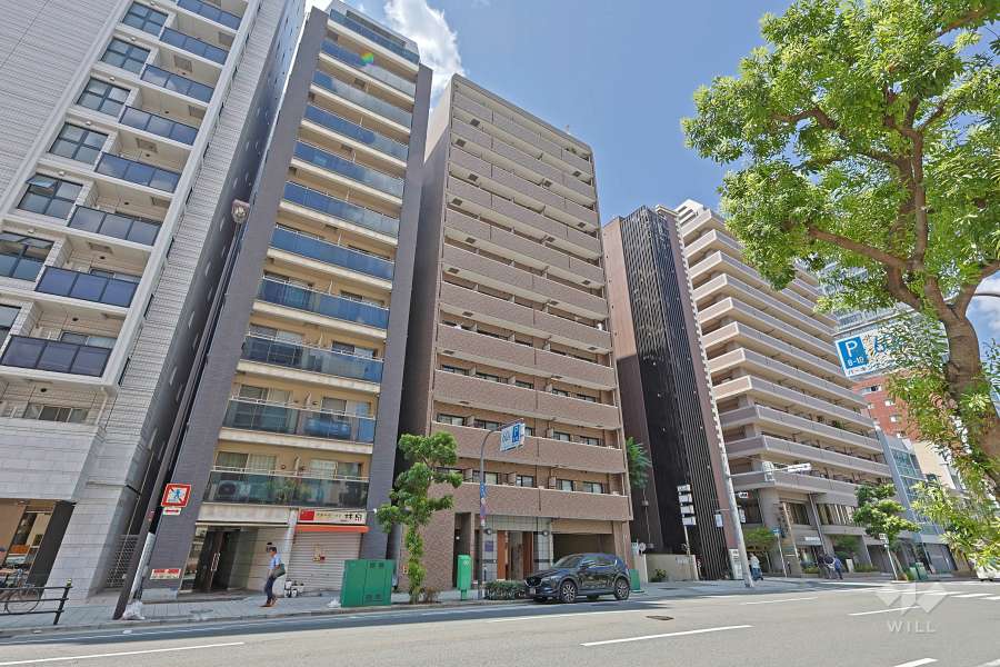 プレサンス中之島公園南の外観（南東側から）