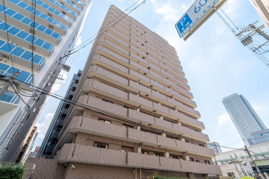 リーガル北心斎橋2の外観（北東側から）
