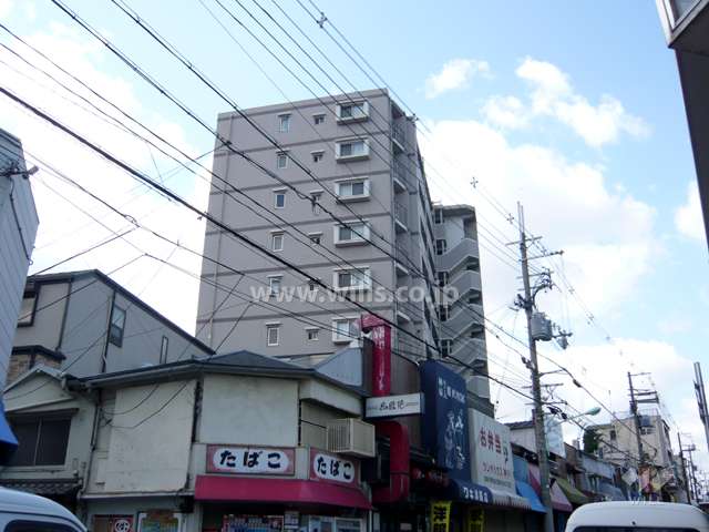 グランアッシュ武庫川の外観（北東側から）