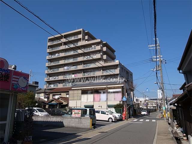 ジオ伊丹ブライトステージの外観（南東側から）