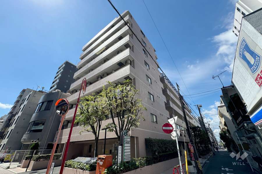 オーベル川崎の外観（北東側から）