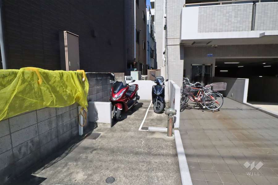 バイク置き場