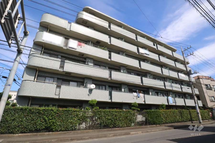 ライフプラザ南日吉の外観(南東側から)