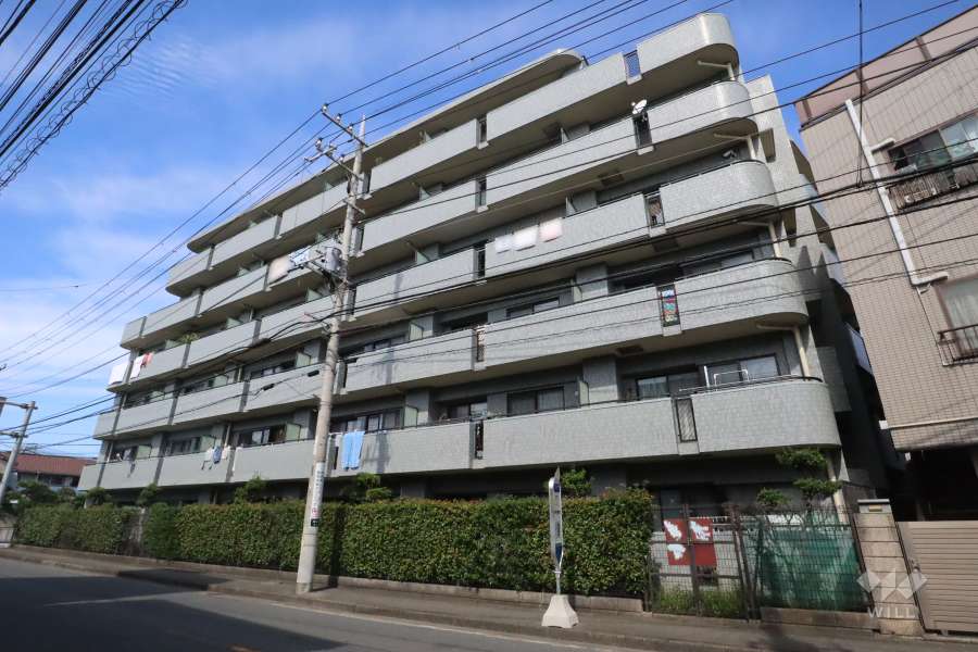 ライフプラザ南日吉の外観(南西側から)