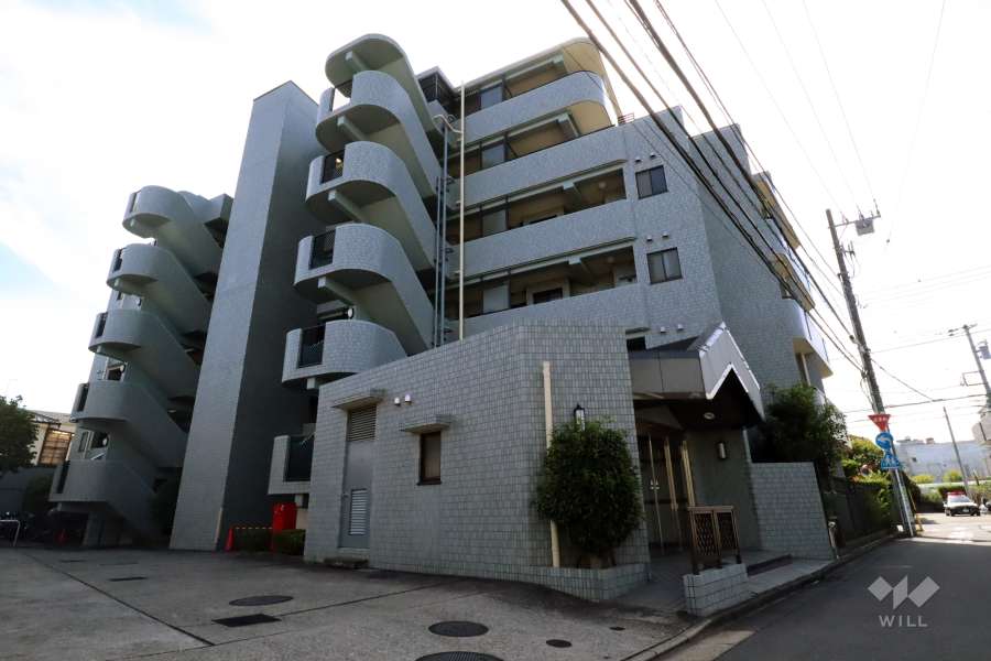 ライフプラザ南日吉の外観(北西側から)