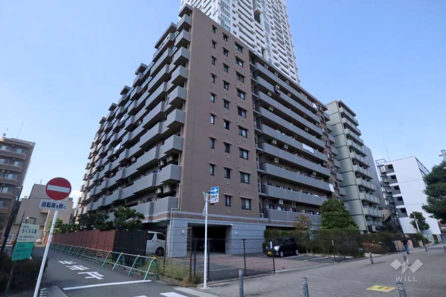 ナイスアーバンステイツ川崎の外観(南東側から)