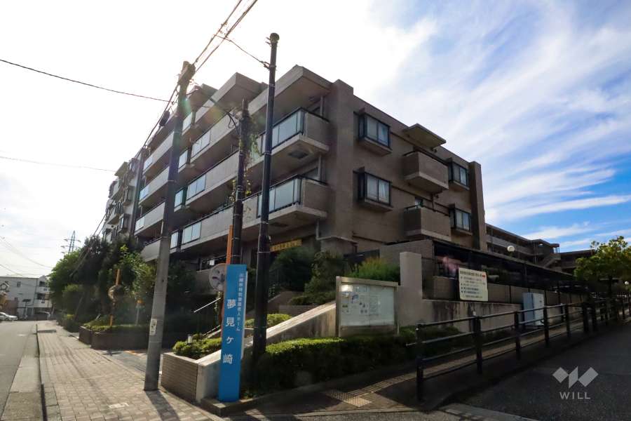 ルイシャトレ新川崎パークサイドの外観(北東側から)