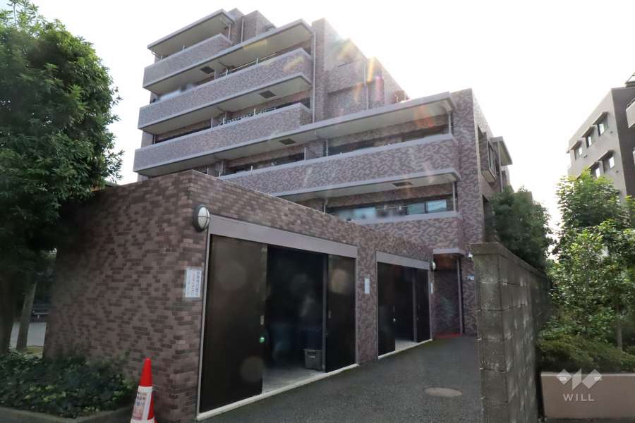 クレッセント新川崎4の外観(北東側から)　　