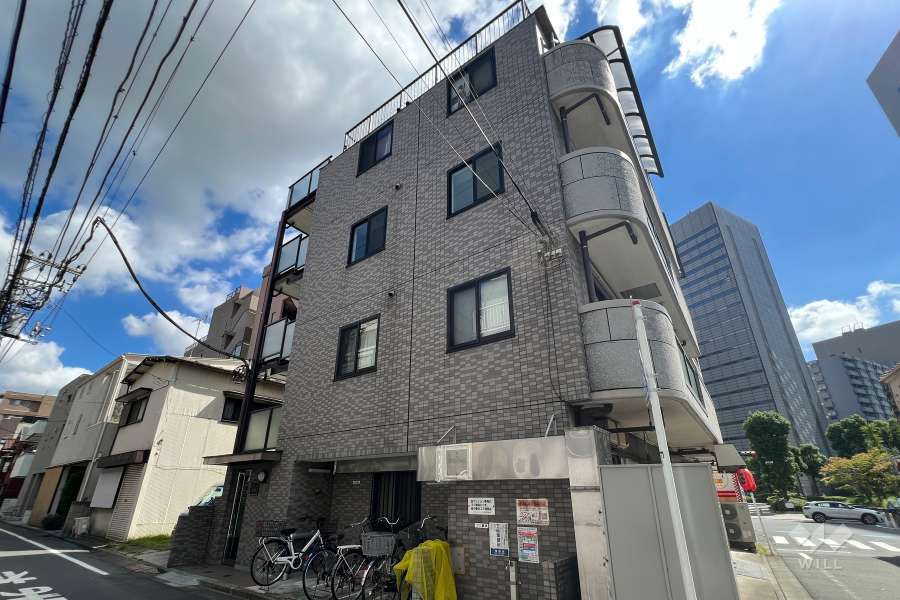 エクセレントハイツ幸町の外観（西側から）