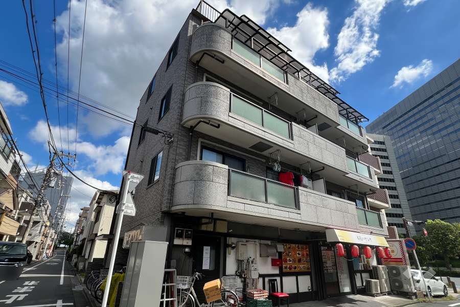 エクセレントハイツ幸町の外観（西側から）