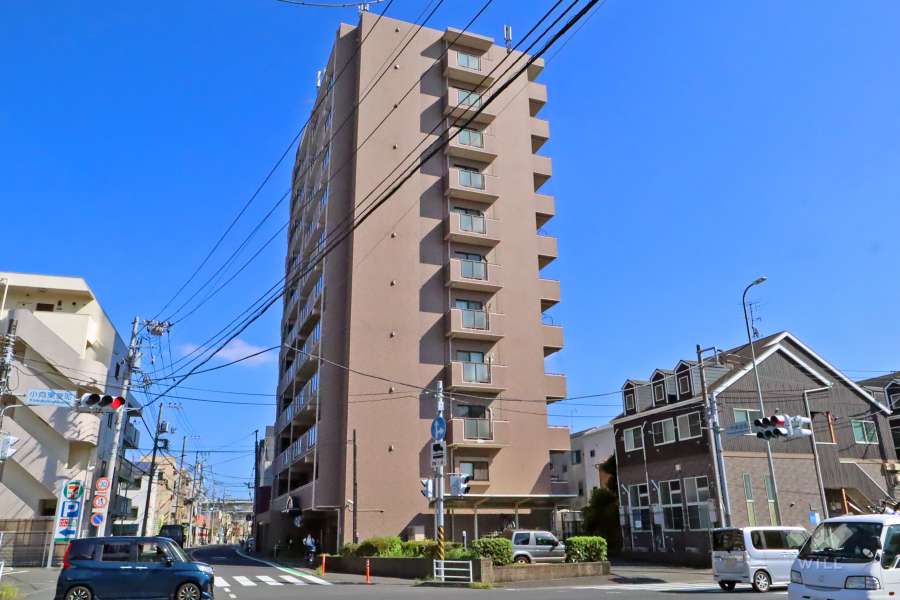 アエリア川崎の外観（北西側から）
