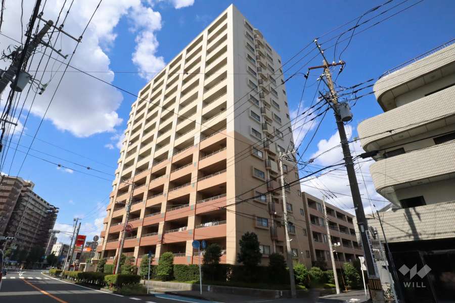 アリュール新川崎の外観(南東側から)