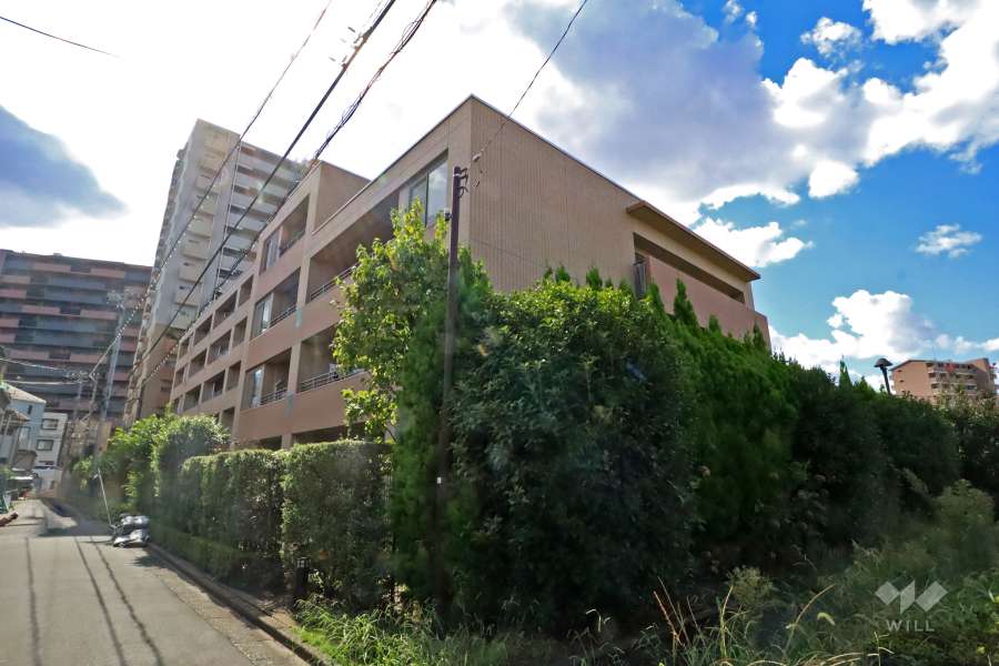 アリュール新川崎の外観(北東側から)