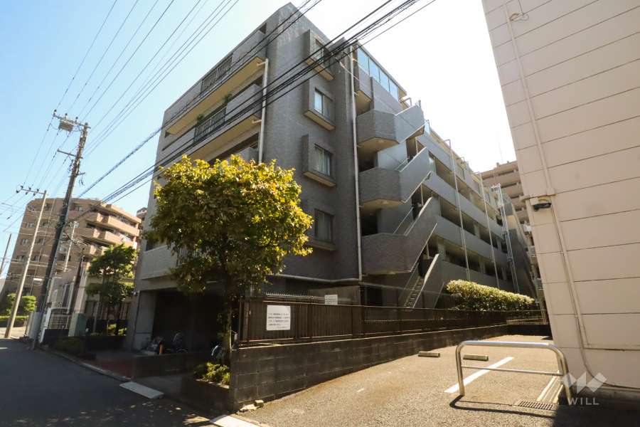 ライフレビュー矢向の外観(北西側から）