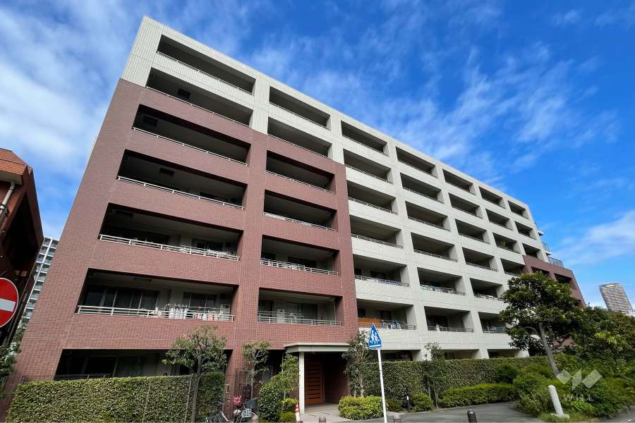 グランシーナ新川崎コンフォートステージの外観（南東側から）
