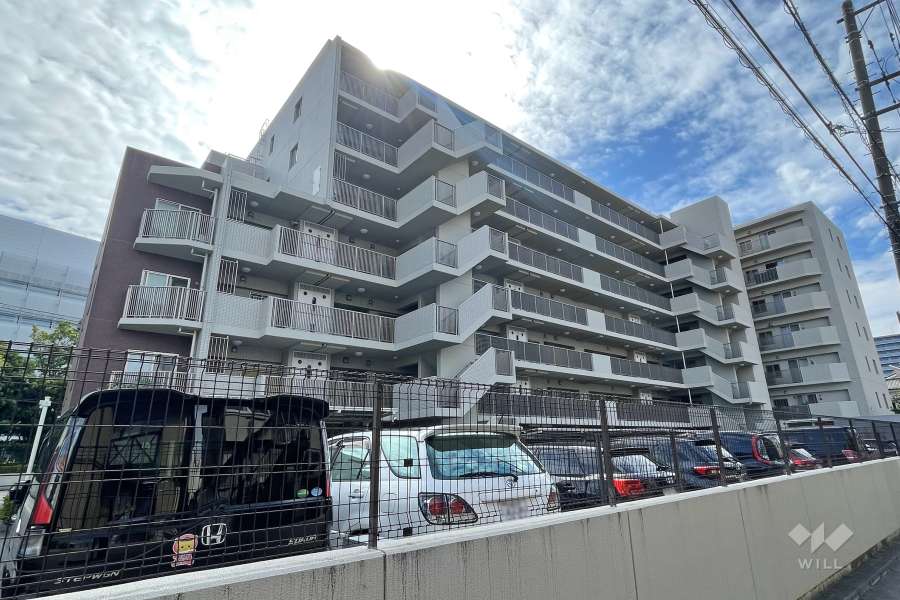 グランシーナ新川崎コンフォートステージの外観（北西側から）