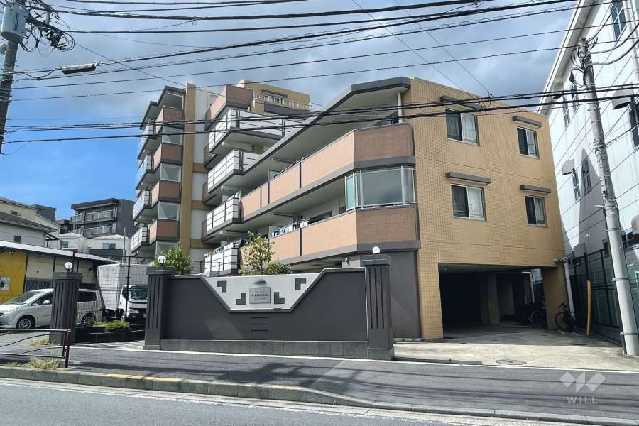 サンクレイドル新川崎の外観（北東側から）